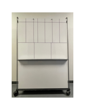 Nulook - Free Standing White Board 